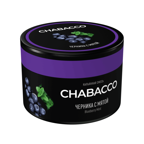 Chabacco Medium Blueberry Mint (Черника с Мятой), 40 гр