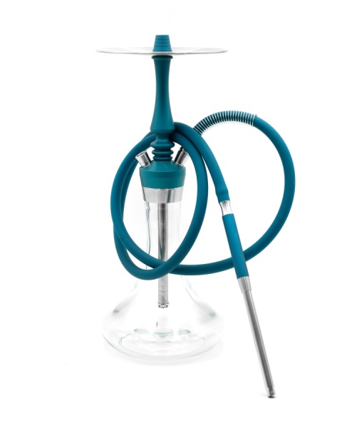 Кальян Hoob Mars Pro Mini Marine blue - Steel  | Колба Hoob Prima Pro