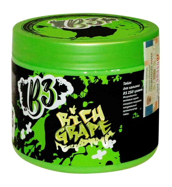B3 Rich Grape (Белый Виноград), 250 гр