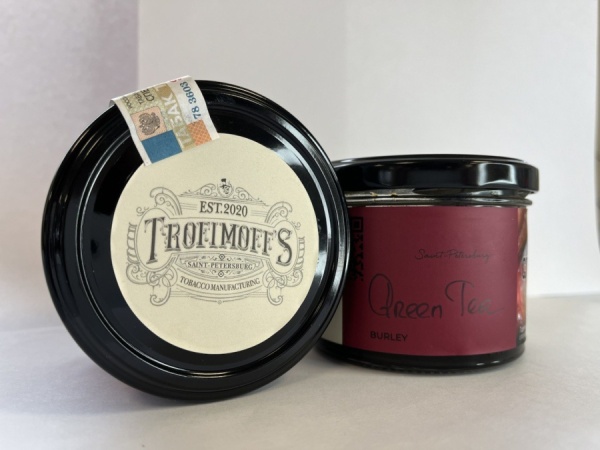 Табак для кальяна "Trofimoff"s" burley Green tea (Китайский зелёный чай), 125гр