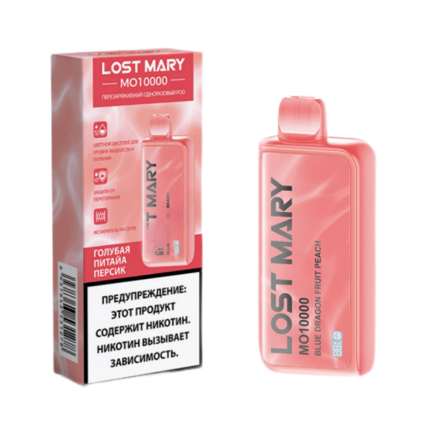 Lost Mary МО10000 Голубика питайя персик