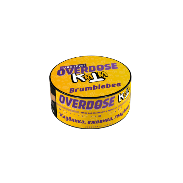 Overdose Brumblebee (Клубника, ежевика, голубика), 25 гр