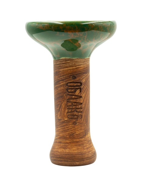 Чаша Облако Glaze Phunnel M - Темно-зеленый-оранжевый мрамор