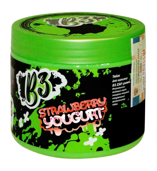 B3 Strawberry Yougurt (Клубничный Йогурт), 250 гр