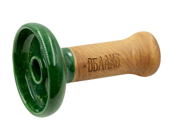 Чаша Облако Glaze Phunnel L - Темно-зеленый-желтый мрамор