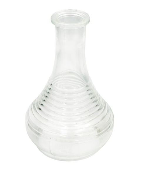 Колба Капля ребристая Прозрачная