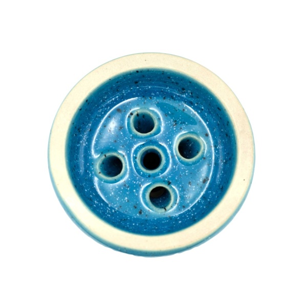 Чаша Облако Glaze Black - Голубой в точку