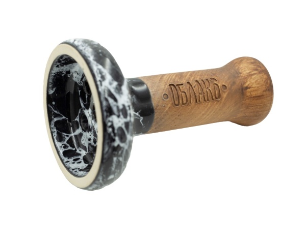 Чаша Облако Glaze Black - Чёрный мрамор