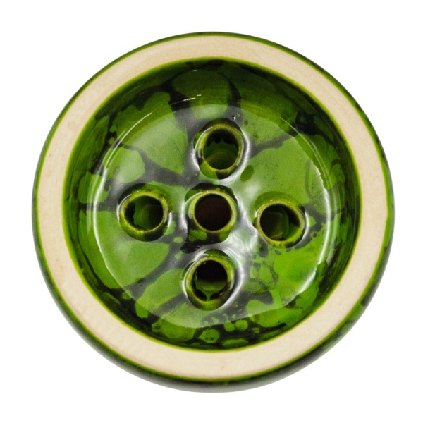 Чаша Облако Glaze Black - Зелено-черный мрамор