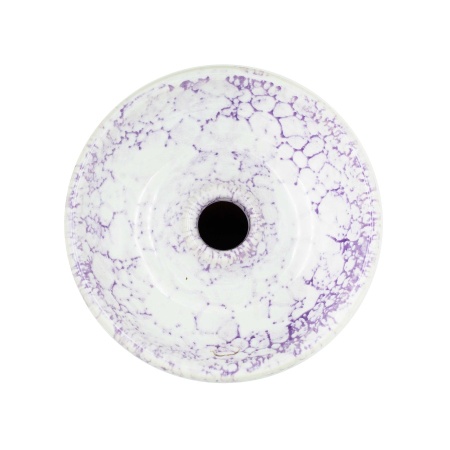 Чаша Облако Glaze Phunnel M - Бело-фиолетовый мрамор