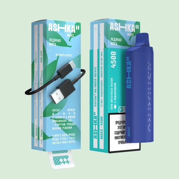 ASHKA MARS 4500 Ледяная мята