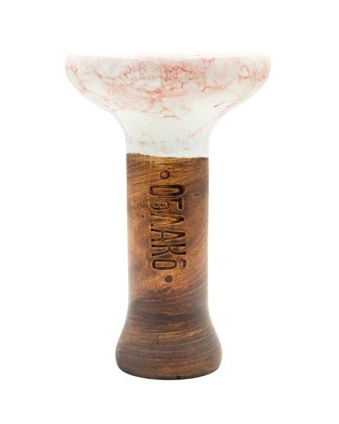 Чаша Облако Glaze Phunnel M - Красный-белый мрамор