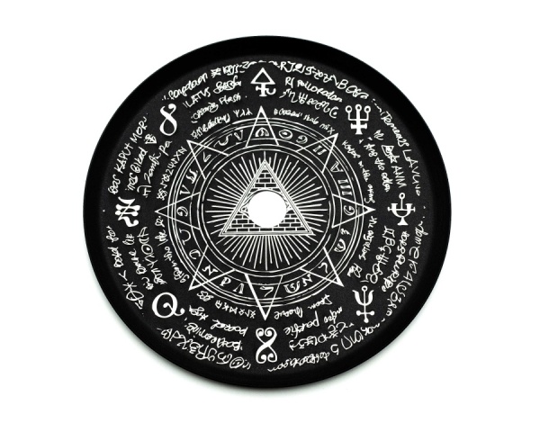 Дизайнерское блюдце плоское Alpha Hookah 10