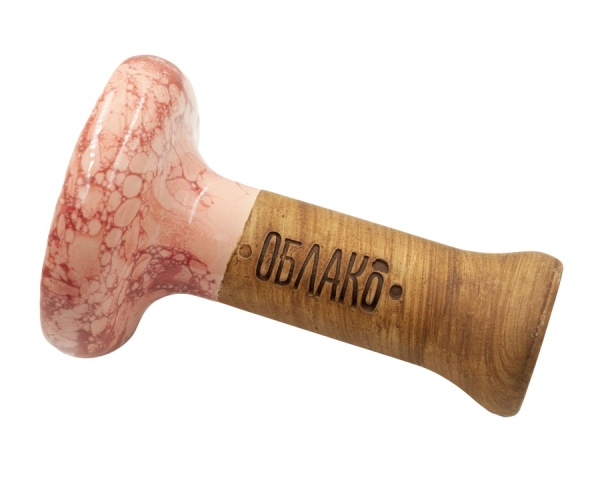 Чаша Облако Glaze Phunnel L - Розово-красный мрамор