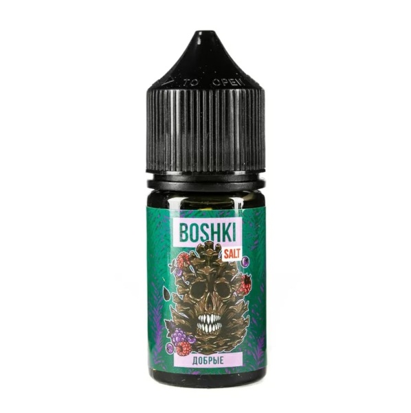 BOSHKI SALT Strong Добрые / Хвойный щербет с лесными ягодами, 20 - 30мл