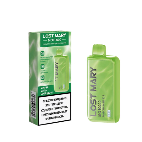 Lost Mary МО10000 Матча мята лед