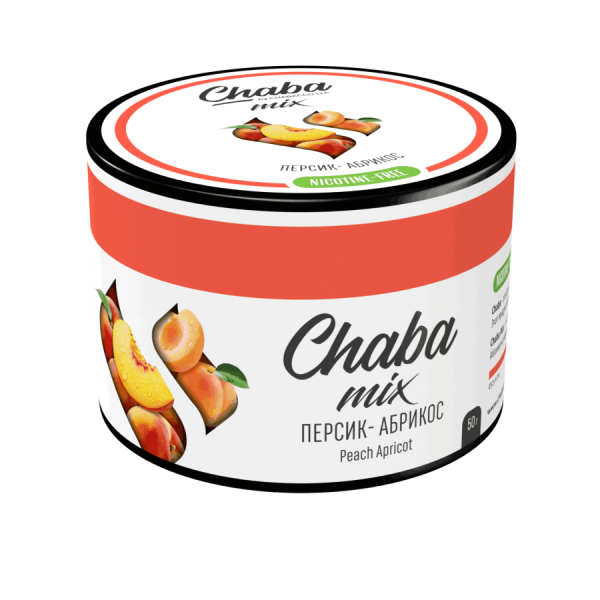 Chaba Mix Peach Apricot (Персик-абрикос) Nicotine Free 50 гр