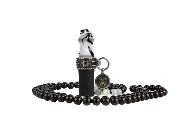 Мундштук Индивидуальный/персональный Japona Samurai Beads White