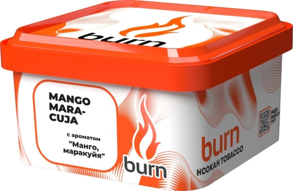 Burn Mango Maracuja (Манго, маракуйя), 200 гр