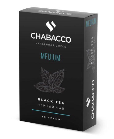 Chabacco Medium Black Tea (Черный Чай), 50 гр