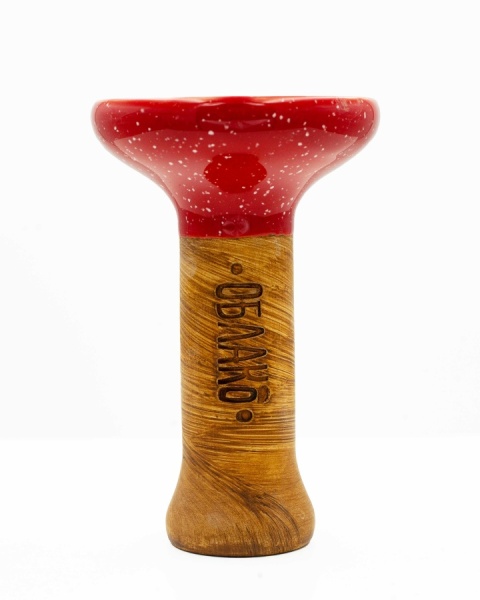 Чаша Облако Glaze Phunnel M - Красный в точку