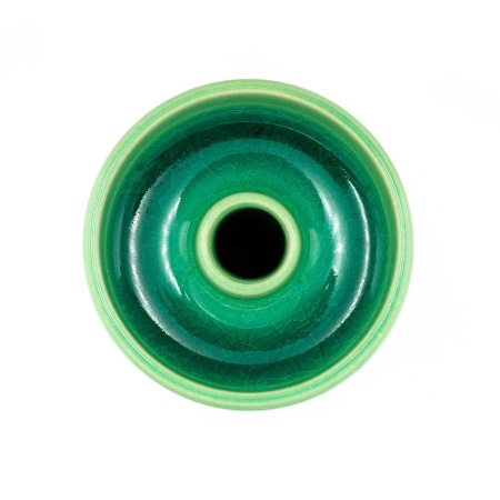 Чаша Облако Glaze Phunnel L - Зелёная кракле