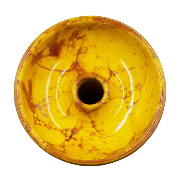 Чаша Облако Glaze Phunnel M - Желто-бордовый мрамор