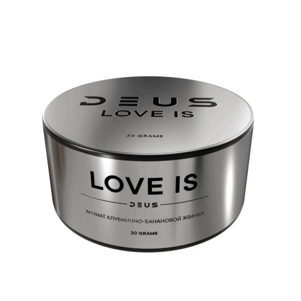 DEUS Love Is (Клубнично-банановая жвачка), 30 гр