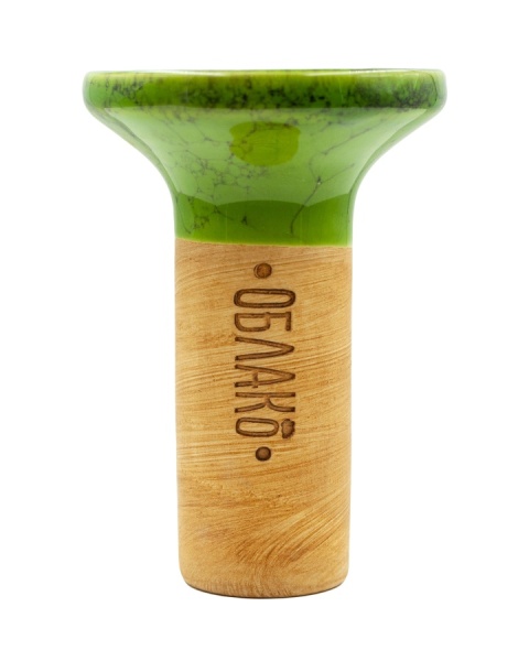 Чаша Облако Flow - Голубой/Зелено-черный мрамор