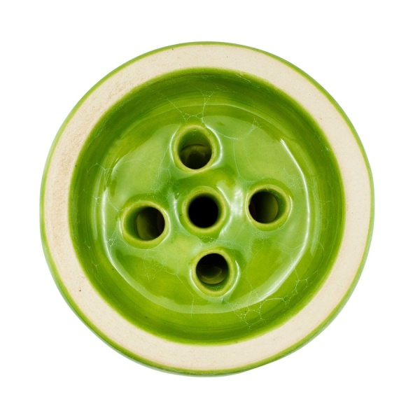 Чаша Облако Glaze Black - Салатовый белый мрамор