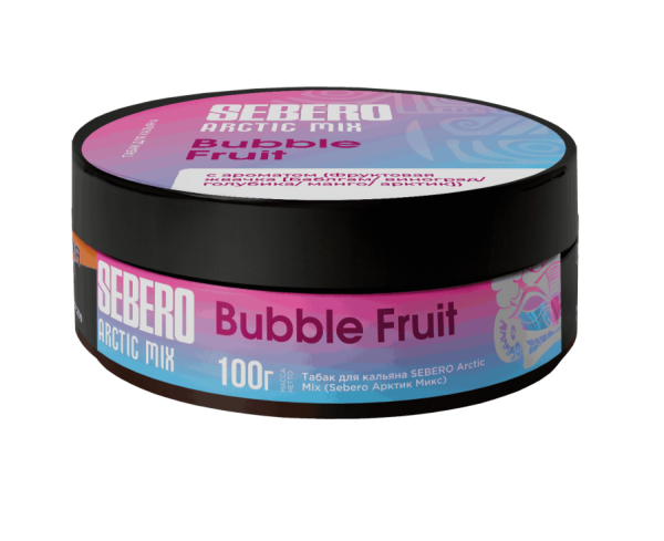 Sebero Arctic Mix Bubble Fruit (Бабл-гам, виноград, голубика, манго, арктик), 100 гр