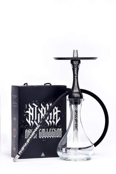 Alpha Hookah X Artist Collection - Black Matte (черный мат)