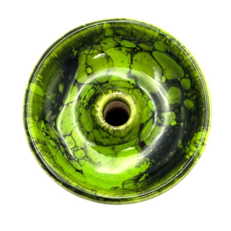 Чаша Облако Glaze Phunnel M - Салатовый черный мрамор