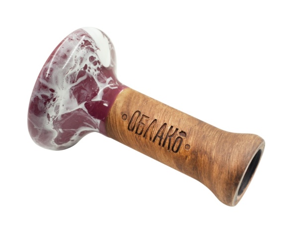 Чаша Облако Glaze Phunnel M - Вишнево-белый мрамор