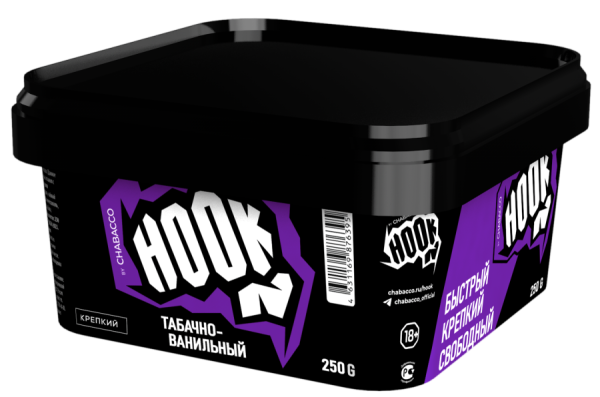 Hook 250 гр, Табачно-ванильный
