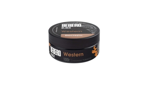Sebero Black с ароматом Вестерн (Western), 100 гр