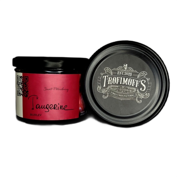 Табак для кальяна "Trofimoff"s" burley Tangerine (Мандарин), 125гр