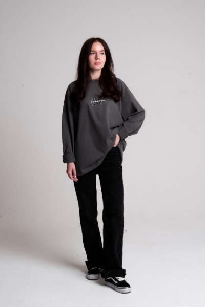 Лонгслив HH белый, дроп №2 (размер L)