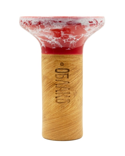 Чаша Облако Flow - Черный/Красно-белый мрамор