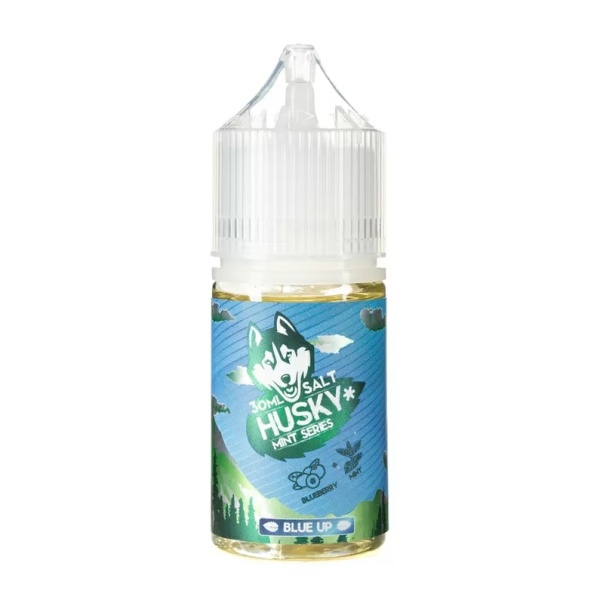 Husky mint series SALT Strong Blue Up (Мята голубика) 30 мл 