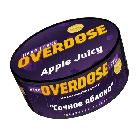 Overdose Apple Juicy (Сочное яблоко), 100 гр