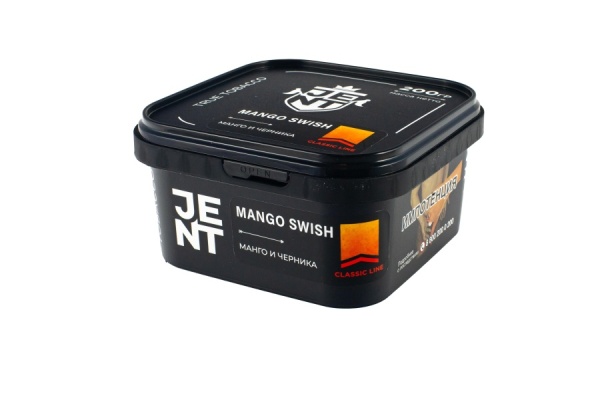Jent Classic Line с ароматом Манго и Черника (Mango Swish), 200 гр