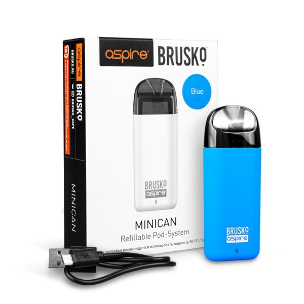 BRUSKO MINICAN 350 mAh Синий