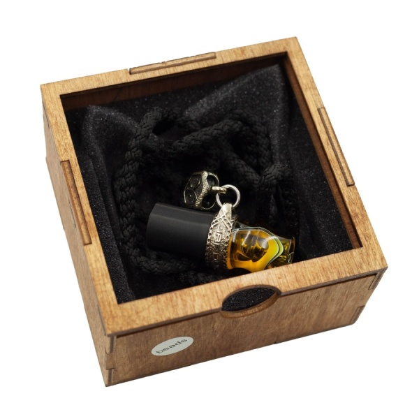 Мундштук Индивидуальный/персональный Japona Samurai Mini Cord Yellow