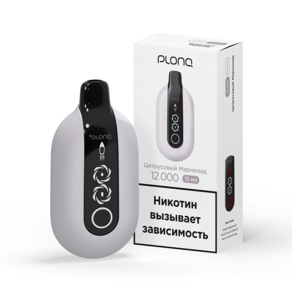 Plonq ULTRA (до 12 000 затяжек) вкус Цитрусовый Мармелад