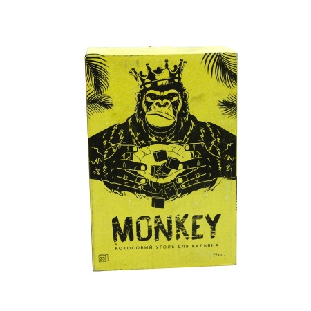 Уголь Monkey 72 (25х25х25)