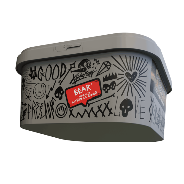 HLGN - BEAR (Клубника с елкой), 200 гр