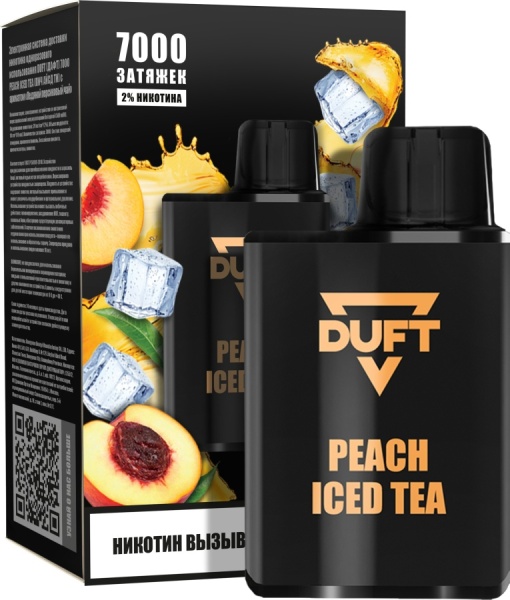 DUFT 7000 МРК Peach Iced Tea
