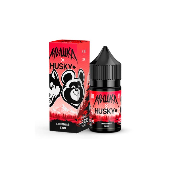 Жидкость МИШКА HUSKY 20мг Клюквенный джем 30 мл