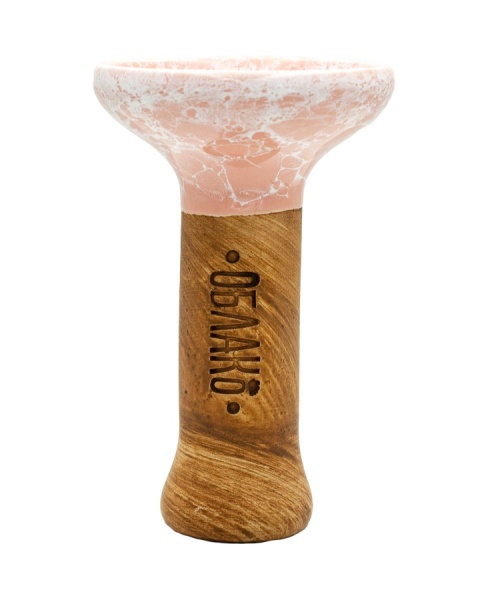 Чаша Облако Glaze Phunnel M - Розовый мрамор